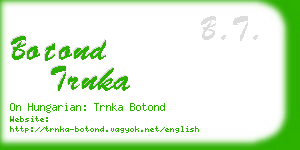 botond trnka business card